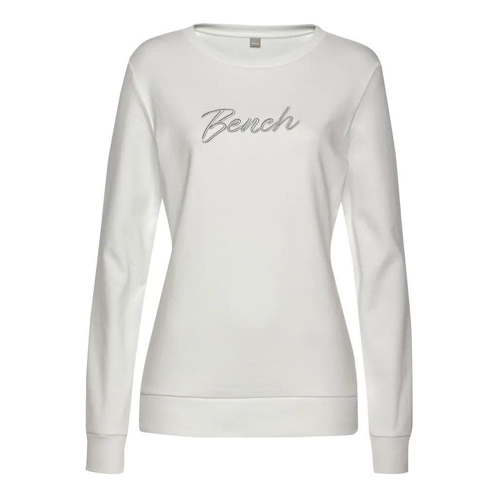 Bench. Loungewear Sweatshirt mit Logostickerei Loungewear Rabatt