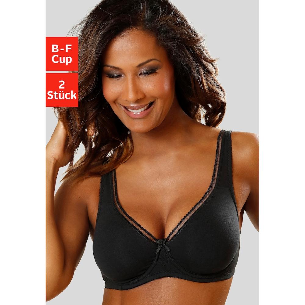 petite fleur Minimizer-BH aus Baumwolle mit nahtlosen Cups Basic Dessous online kaufen Preisnachlass