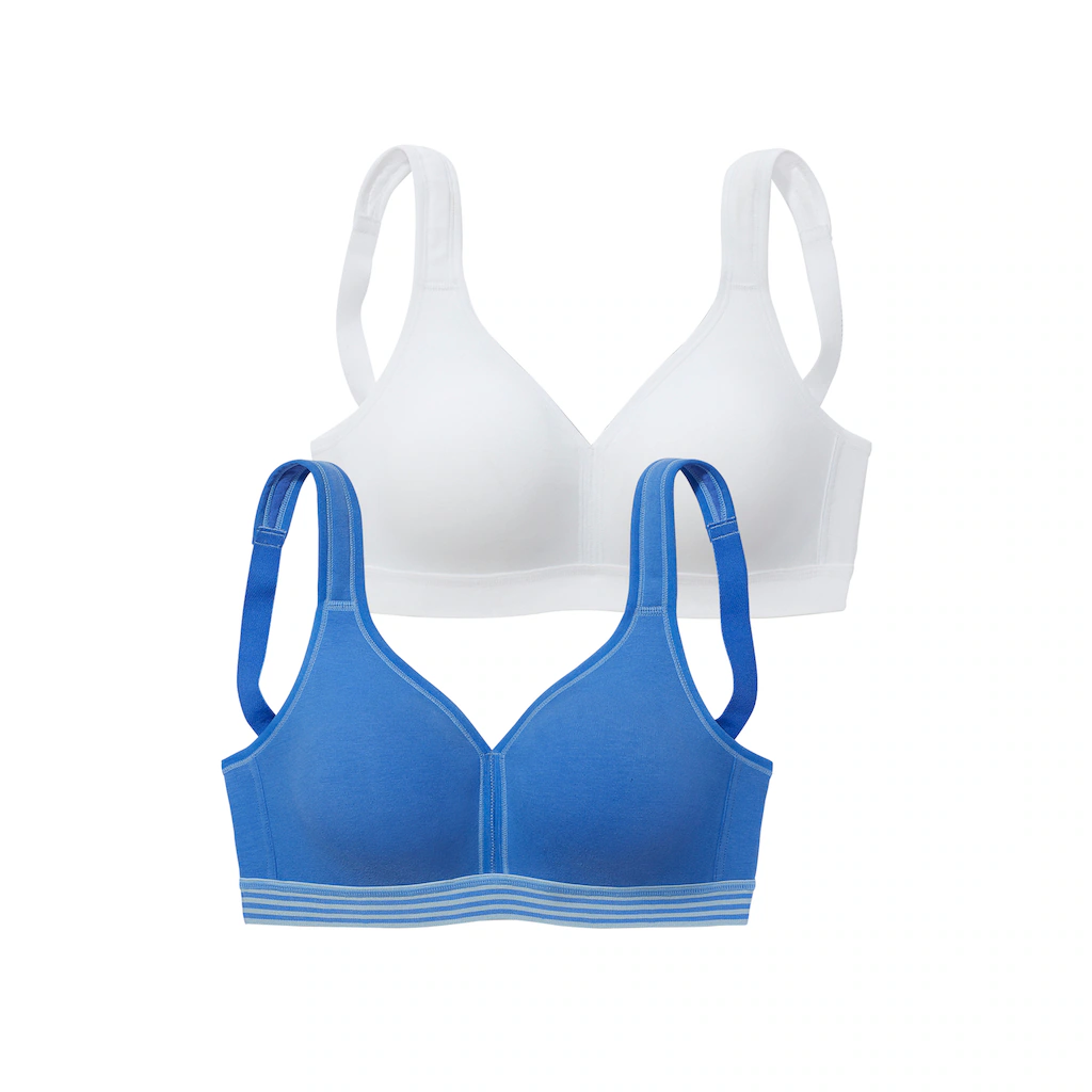 petite fleur Entlastungs-BH ohne Bügel mit Unterbrustband in Streifen-Optik online bestellen Große Rabatte
