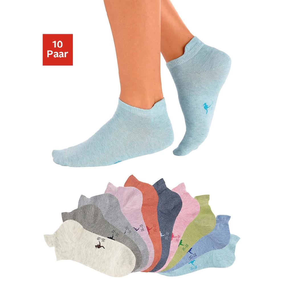 KangaROOS Sneakersocken (Packung 10 Paar) mit verlängertem Bündchen hinten bestellen Saisonale Angebote