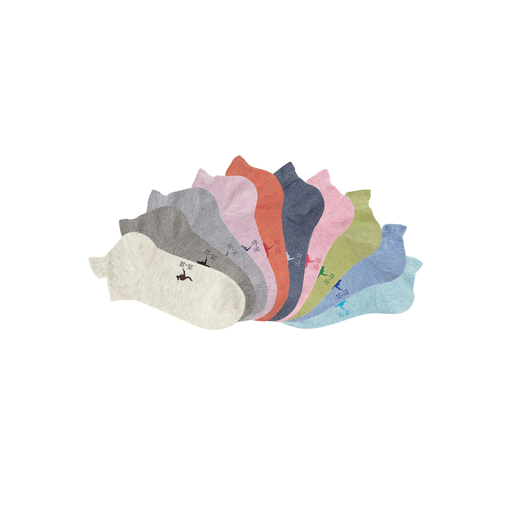 KangaROOS Sneakersocken (Packung 10 Paar) mit verlängertem Bündchen hinten bestellen Saisonale Angebote
