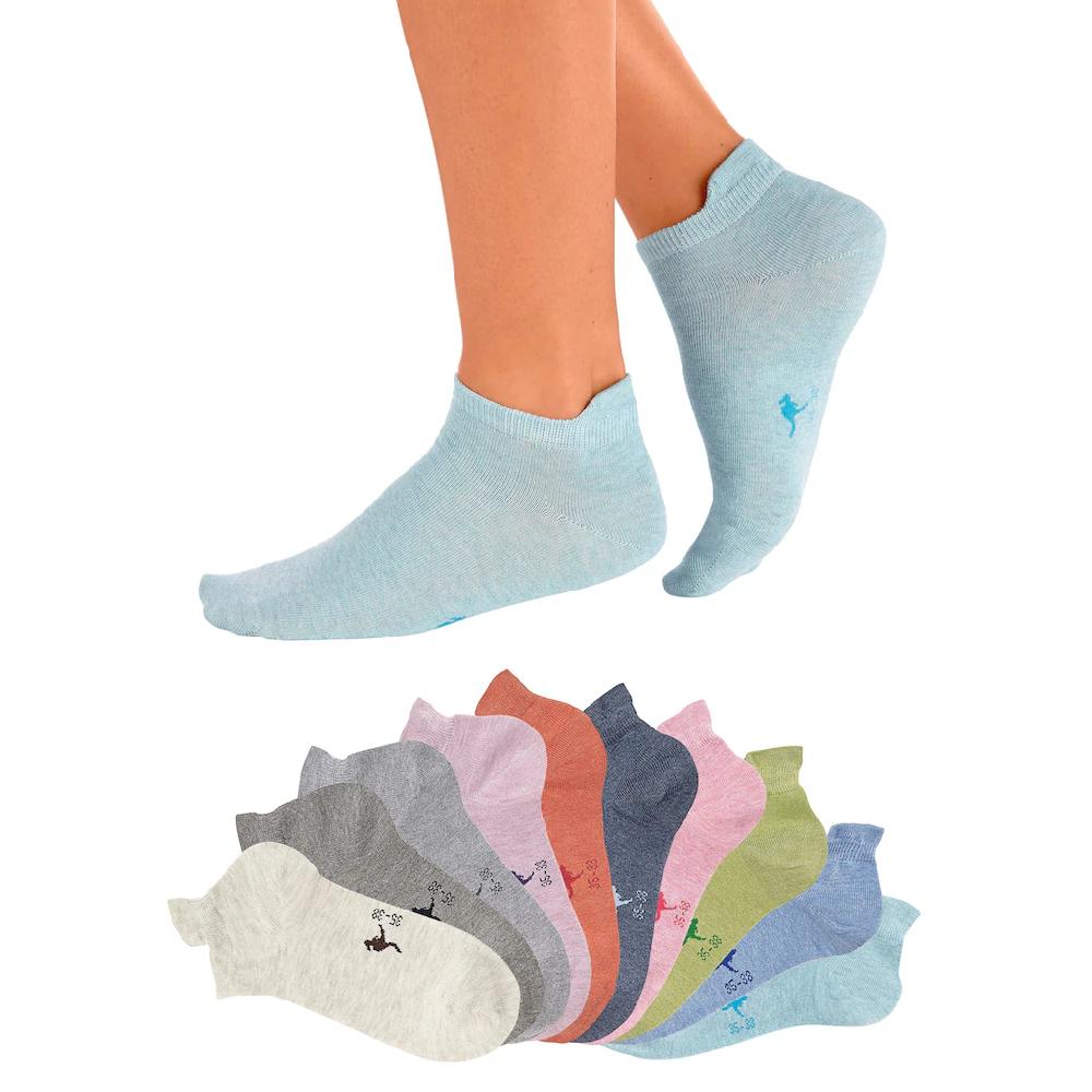KangaROOS Sneakersocken (Packung 10 Paar) mit verlängertem Bündchen hinten bestellen Saisonale Angebote