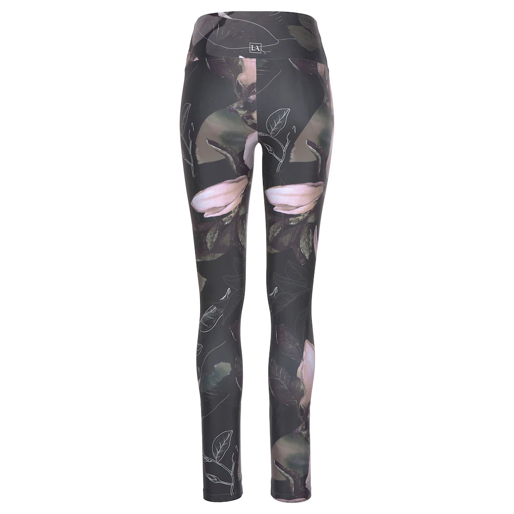 LASCANA ACTIVE Leggings »Tropical« mit abstraktem Blumenprint Loungewear Räumungsverkauf