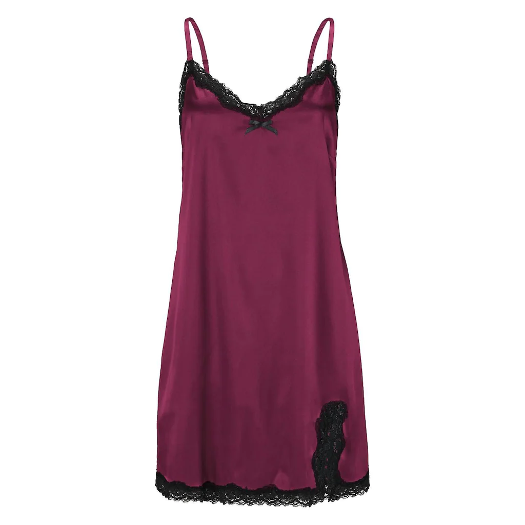LASCANA Negligé »Dessous« aus edlem Satin-Stretch mit verführerischer Spitze bestellen VIP-Rabatte
