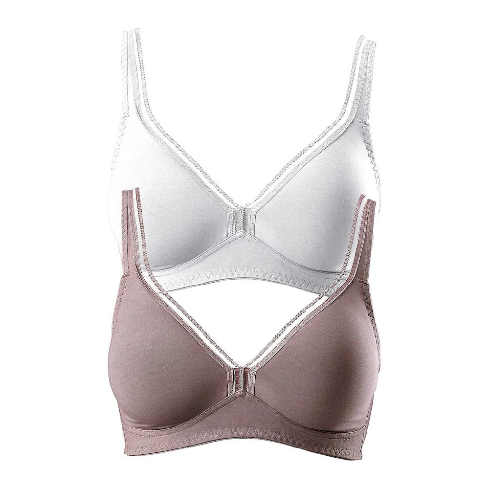 petite fleur T-Shirt-BH ohne Bügel aus Baumwolle Basic Dessous bestellen Kostenlose Rückgabe