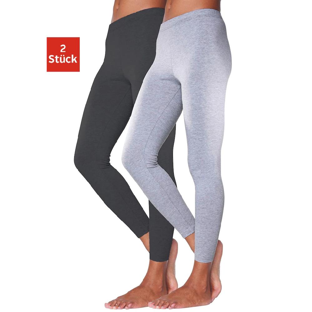 Vivance active Leggings (2er-Pack) mit Gummibund Loungewear Vierteljährliche Förderung