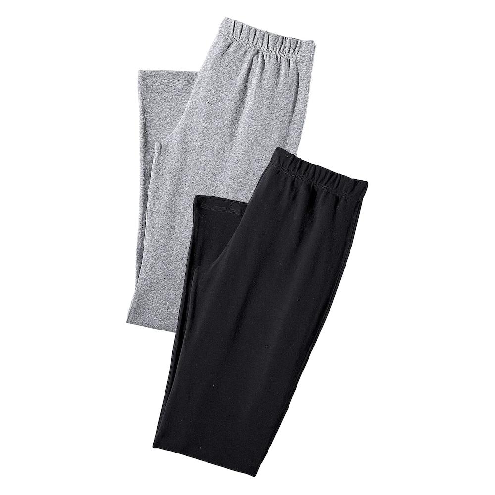 Vivance active Leggings (2er-Pack) mit Gummibund Loungewear Vierteljährliche Förderung