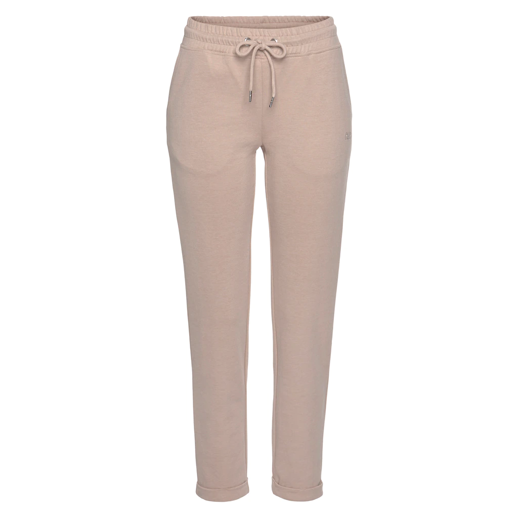 H.I.S Sweathose Schlupfhose mit kleinem Aufschlag am Saum Loungewear Nur noch ein Tag übrig