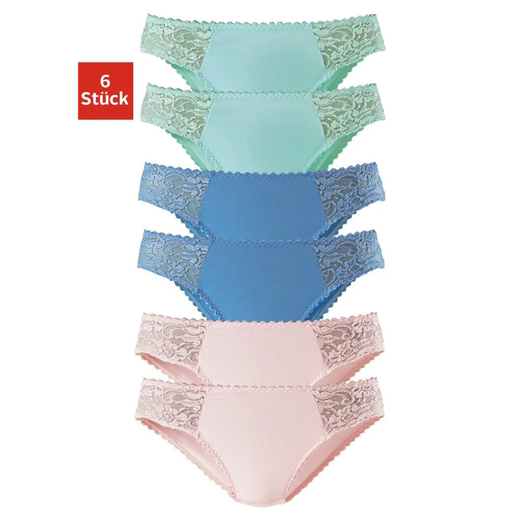 petite fleur Jazz-Pants Slips (6er-Pack) aus elastischer Baumwoll-Qualität online bestellen Speichern exportieren