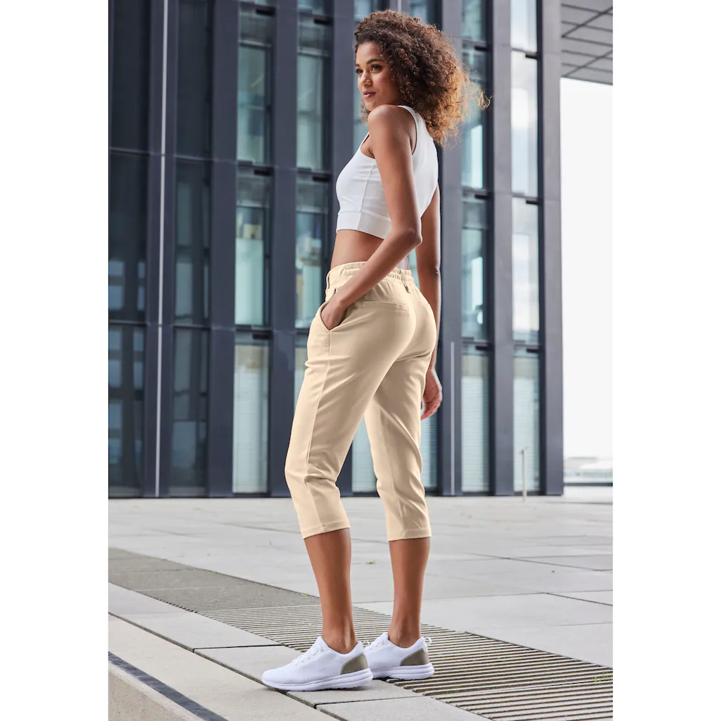 LASCANA Caprileggings mit seitlichen Taschen Loungewear Meist gekauft