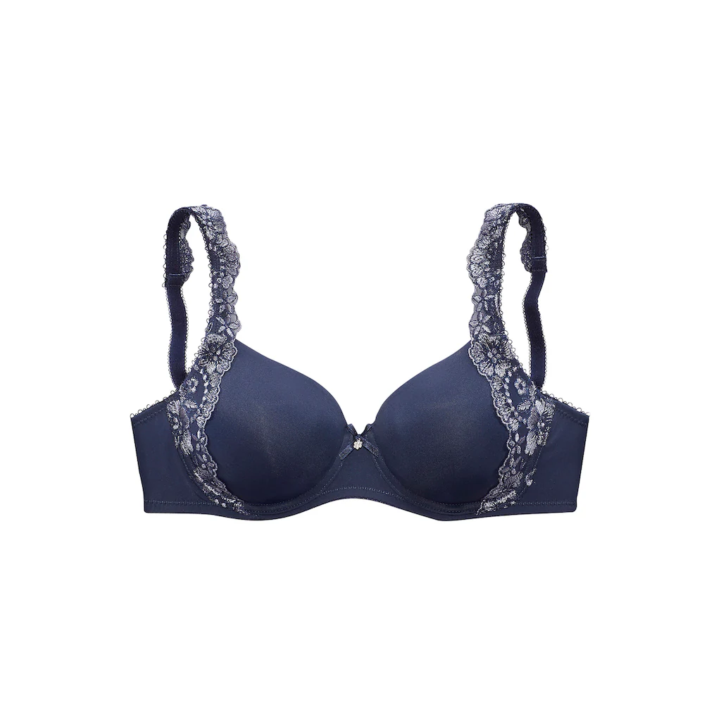 LASCANA Schalen-BH »Wanda« mit Bügel und mit seitlicher Stickerei Spitze Dessous online kaufen Blitzverkäufe