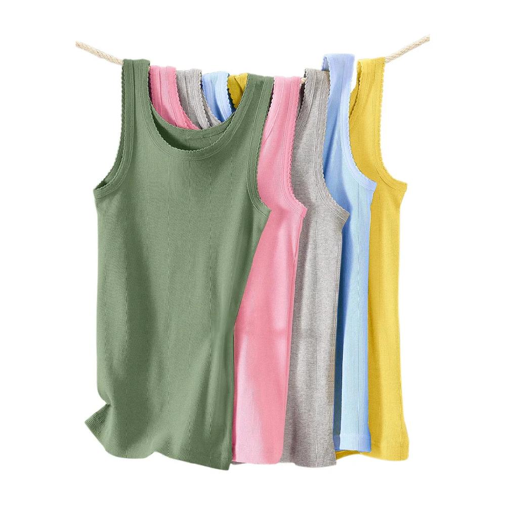 petite fleur Unterhemd (5er-Pack) aus weicher Doppelripp-Qualität Tanktop Unterziehshirt kaufen Günstig kaufen