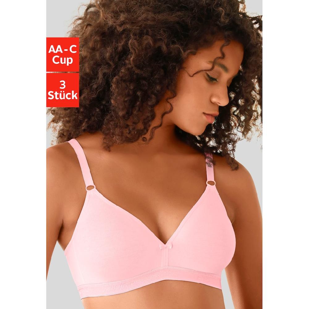 petite fleur Bralette-BH ohne Bügel im Triangel-Schnitt aus Baumwolle ▷ für Online Shopping