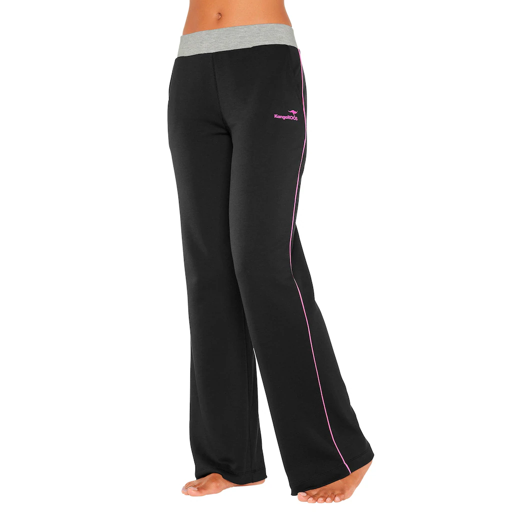 KangaROOS Relaxhose mit breitem Bund Loungewear Loungeanzug Weihnachtsangebot