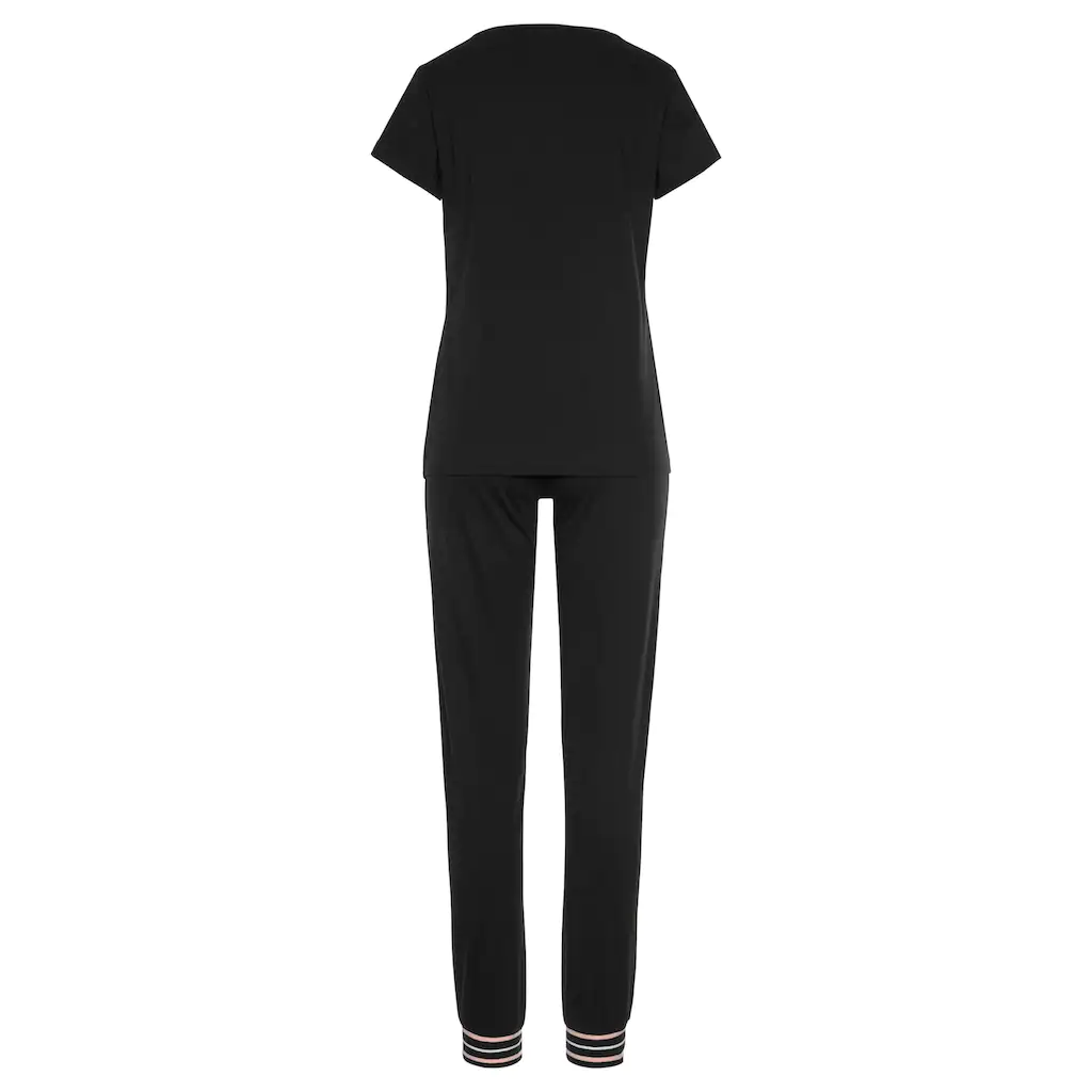 s.Oliver Bodywear Pyjama mit Frontprint online kaufen Sonderangebote