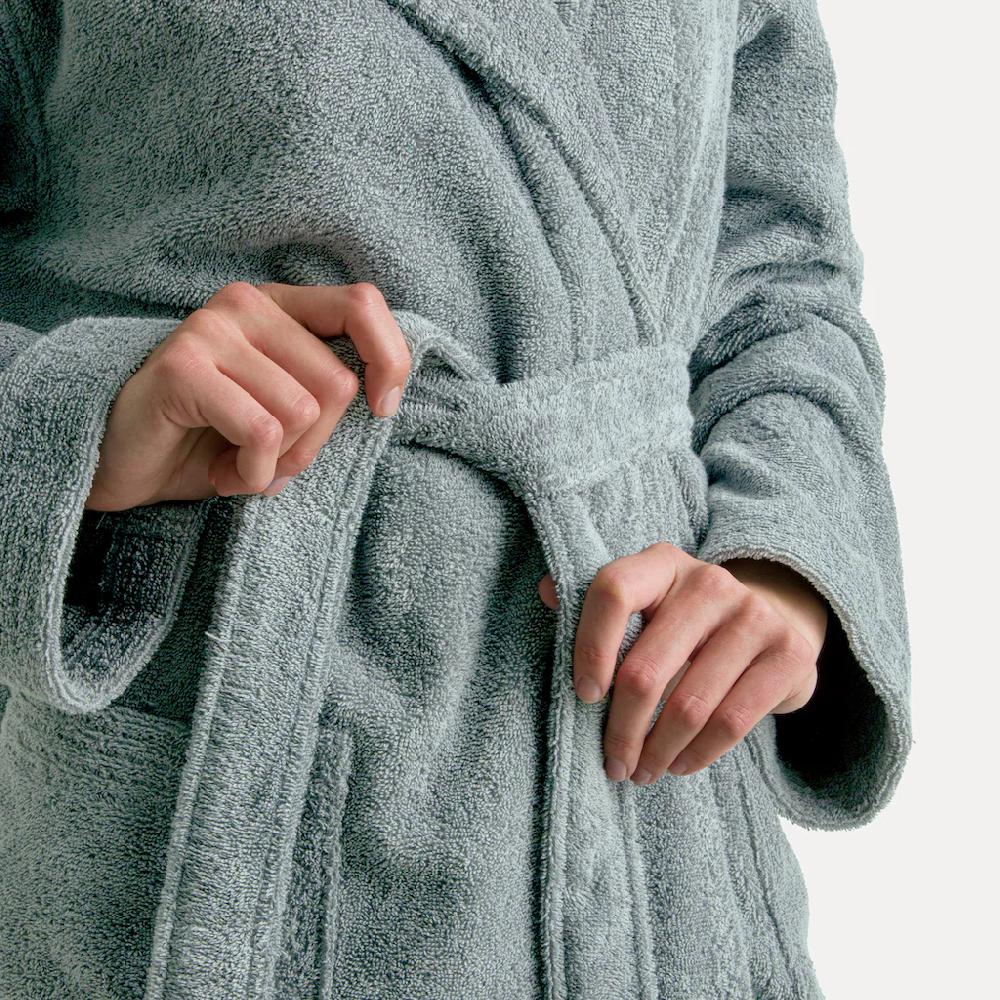 Möve Unisex-Bademantel »Superwuschel Kapuze ideal für Sauna & Spa Hotelbademantel« (1 St.) in Uni Discount Store für neue Produkte