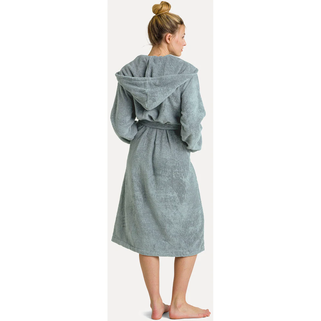 Möve Unisex-Bademantel »Superwuschel Kapuze ideal für Sauna & Spa Hotelbademantel« (1 St.) in Uni Discount Store für neue Produkte