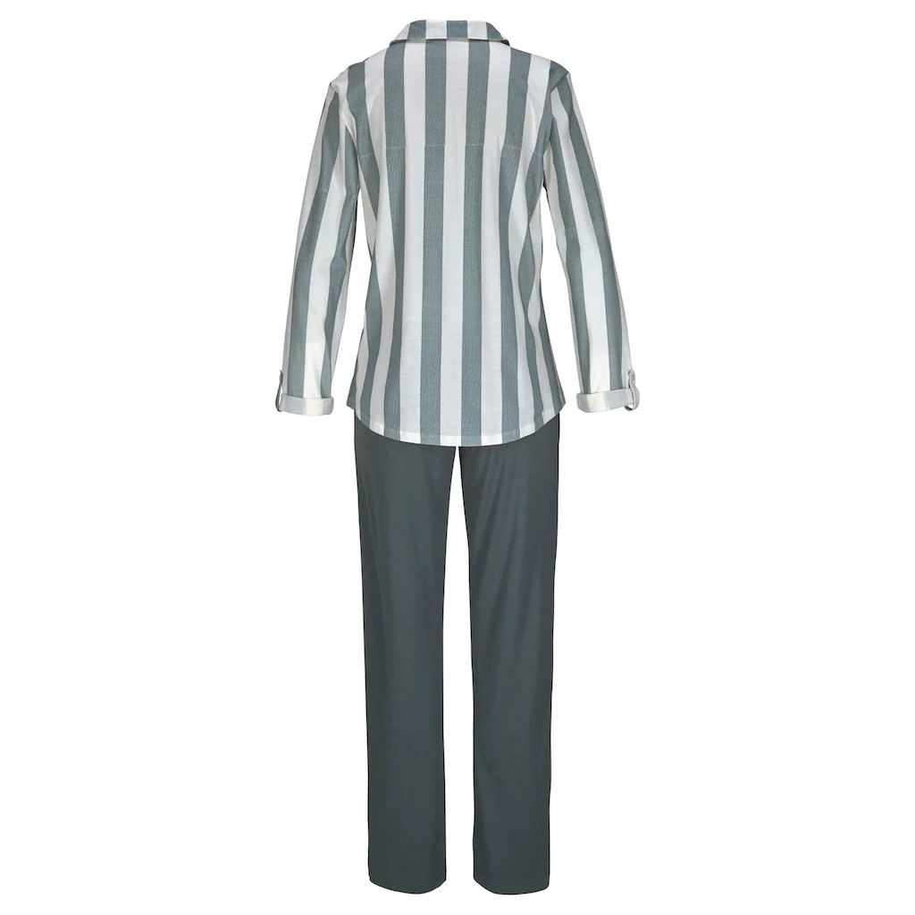 Vivance Dreams Pyjama (2 tlg.) im Hemdblusenlook kaufen Saisonschlussverkauf