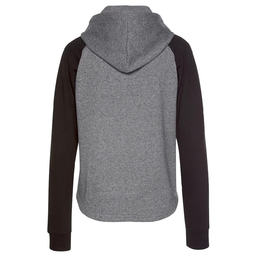 Bench. Loungewear Kapuzensweatshirt mit farblich abgesetzten Ärmeln und Logodruck Loungeanzug Hoodie Vatertagsangebot