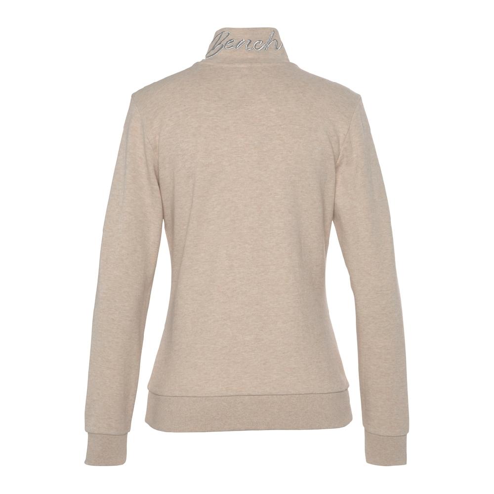 Bench. Loungewear Sweatjacke mit glänzender Logostickerei am Stehkragen Loungewear Valentinstagsangebot