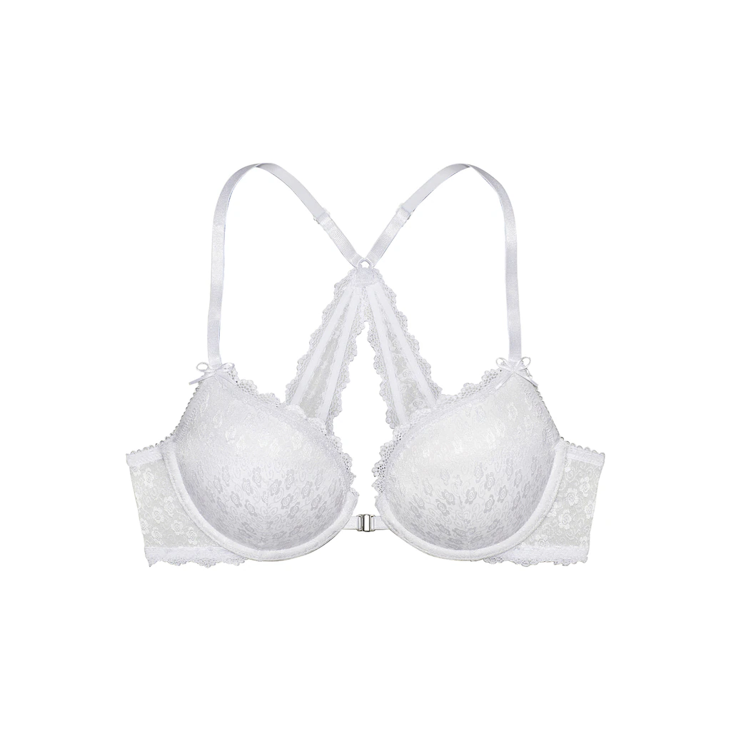 Vivance Push-up-BH mit feiner Spitze und praktischem Vorderverschluss online kaufen Räumungsverkauf
