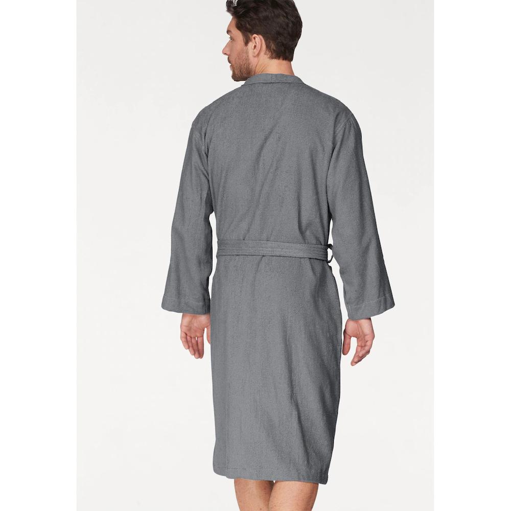 my home Unisex-Bademantel »Travel ideal für Sauna & Spa Hotelbademantel Morgenmantel« (1 St.) für Damen & Herren leichte Qualität langer Bademantel S-3XL JETZT KAUFEN