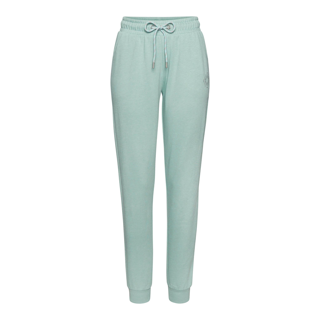 Buffalo Sweathose Loungehose mit seitlichen Taschen und kleinem Druck Loungewear Sonderangebot der Fabrik