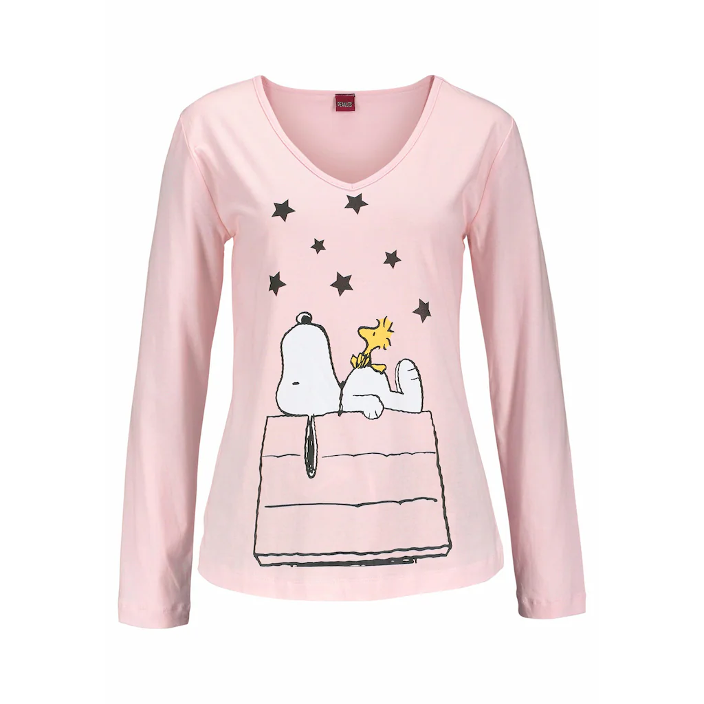 Peanuts Pyjama mit V-Ausschnitt online kaufen Bis zu 55% Rabatt