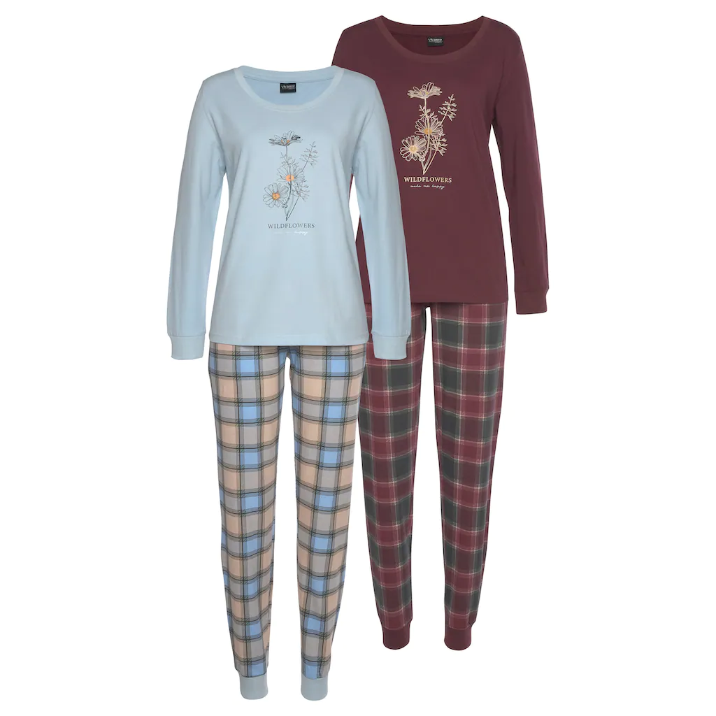 Vivance Dreams Pyjama (4 tlg. 2 Stück) online kaufen Fabrikladen