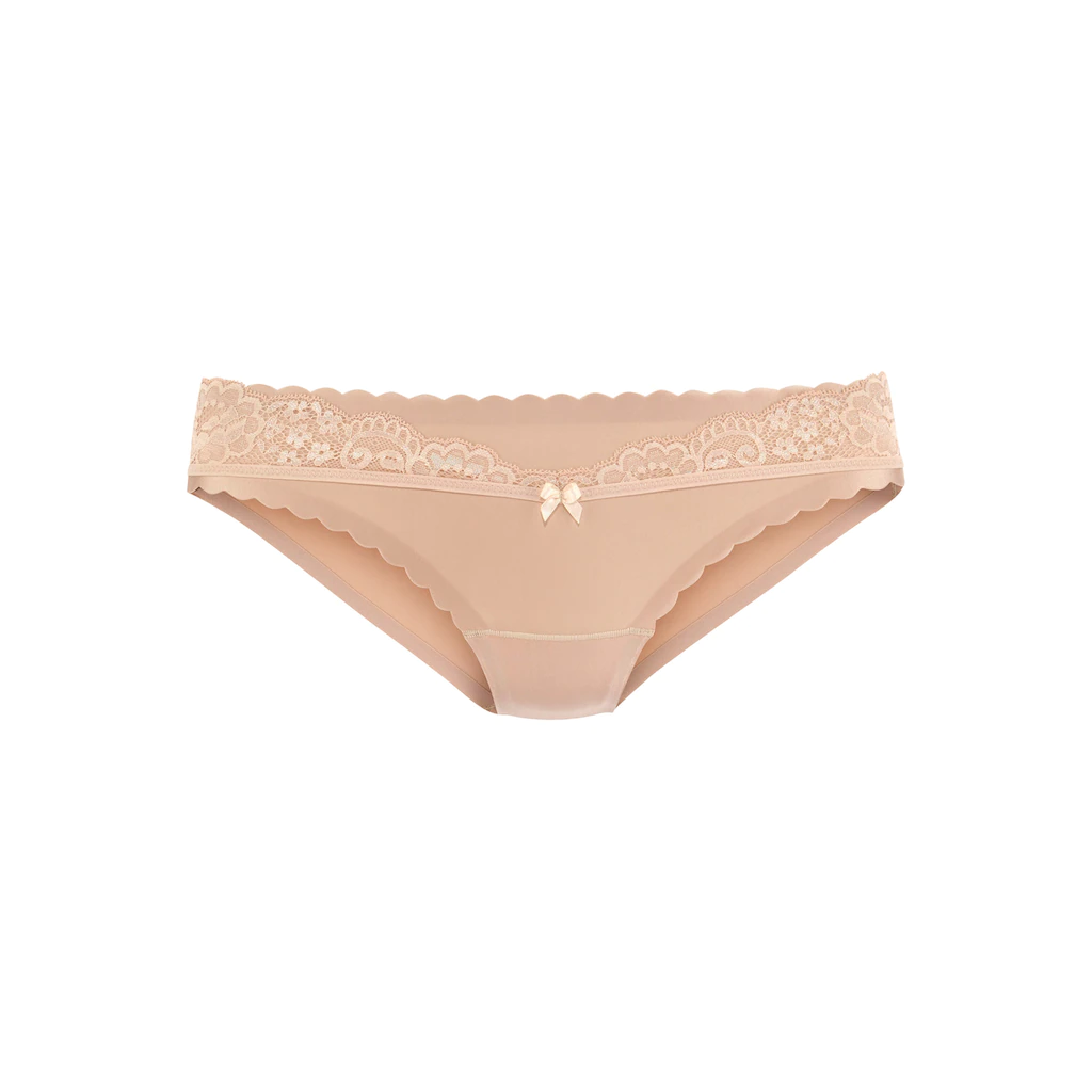 LASCANA Bikinislip mit extra flachen Kanten und feiner Spitze kaufen Verkauf
