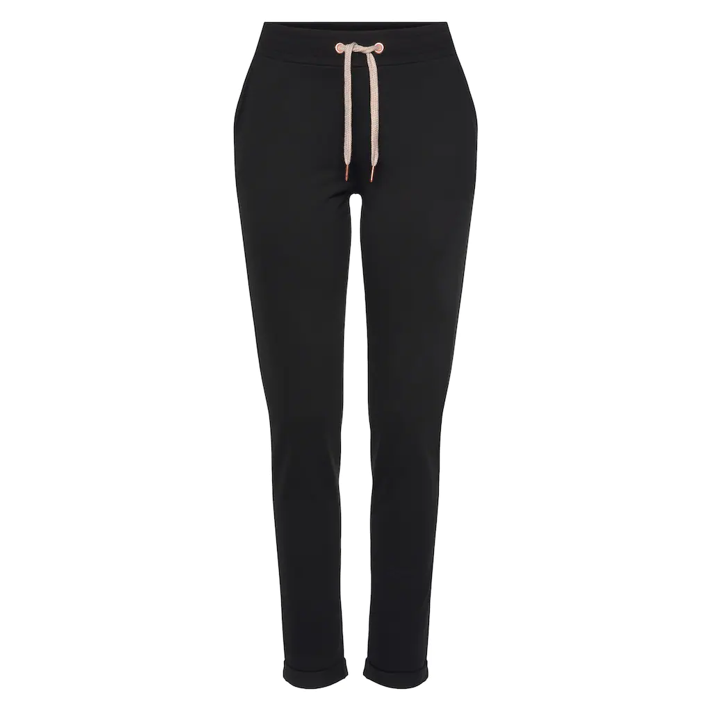LASCANA Loungepants mit modischem Umschlagsaum Loungeanzug Fabrik Onlineshop