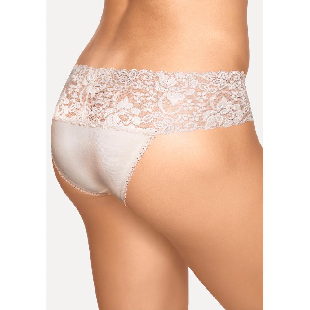 Vivance Brasilslip (3er-Pack) aus elastischer Baumwolle mit floraler Spitze kaufen Sonderangebot