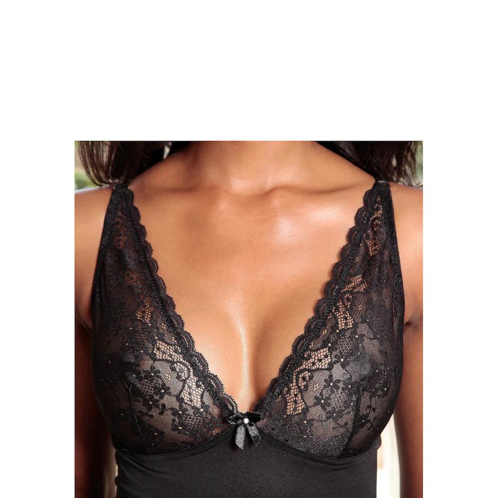 LASCANA Negligé aus weichem Microtouchmaterial sexy Dessous ▷ für Flash Sale