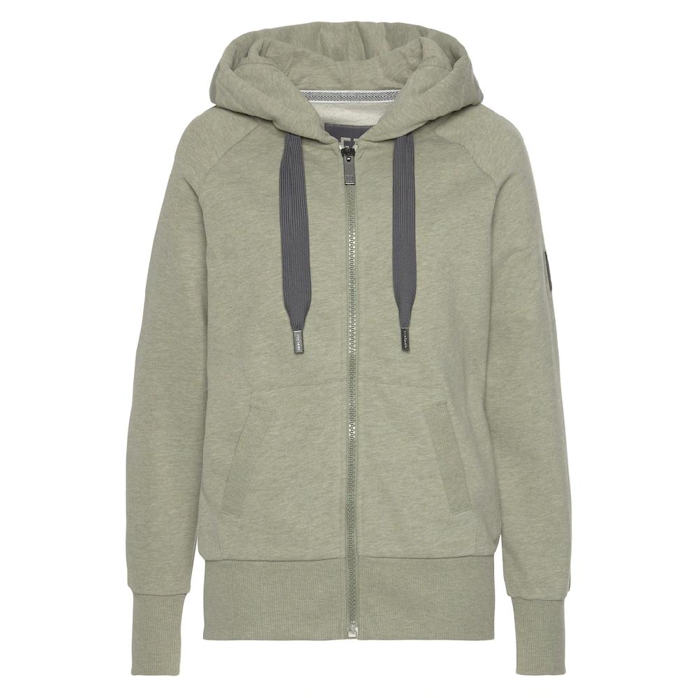 Elbsand Kapuzensweatjacke »Kelina« mit Logostickerei auf der Kapuze bequeme Freizeitjacke mit Taschen Black Friday