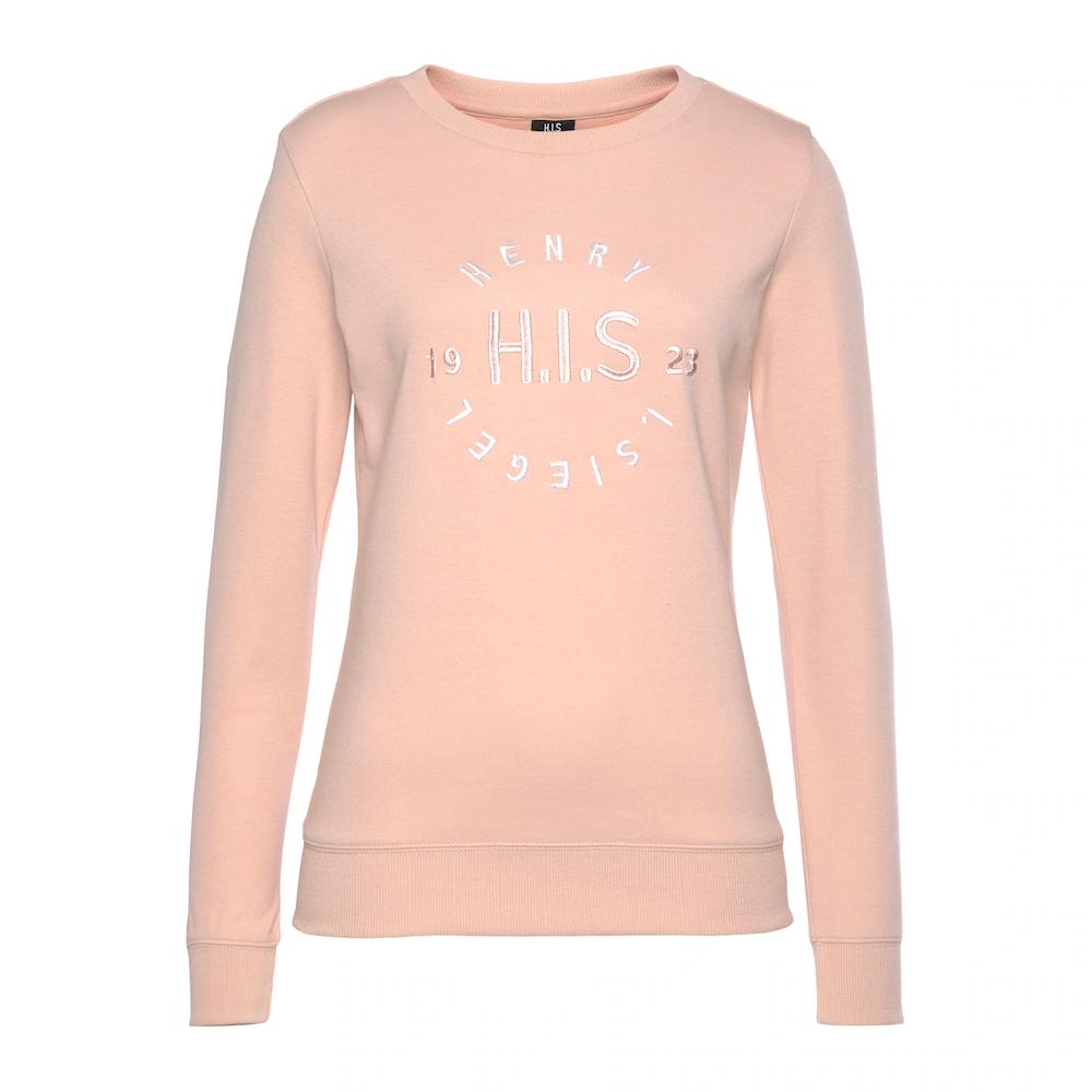 H.I.S Sweatshirt mit großer Logo Stickerei Loungeanzug Sonderangebote