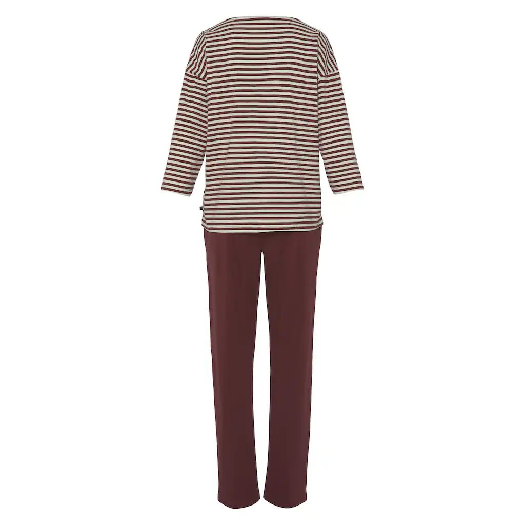H.I.S Pyjama (2 tlg.) mit Logostickerei auf der Brust kaufen Vierteljährliche Förderung