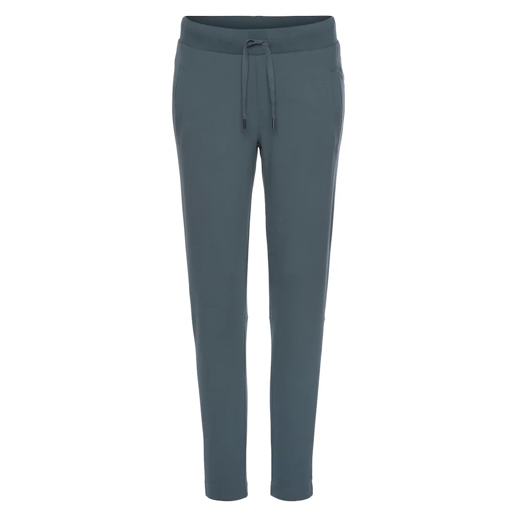 Venice Beach Sweathose mit Print am Bein und Taschen Jogginghose Relaxhose im Angebot