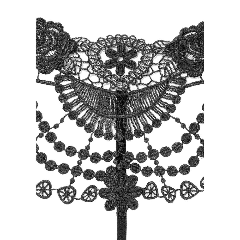 petite fleur gold String-Ouvert Dessous mit edler Guipure Stickerei ▷ für Blitzverkäufe