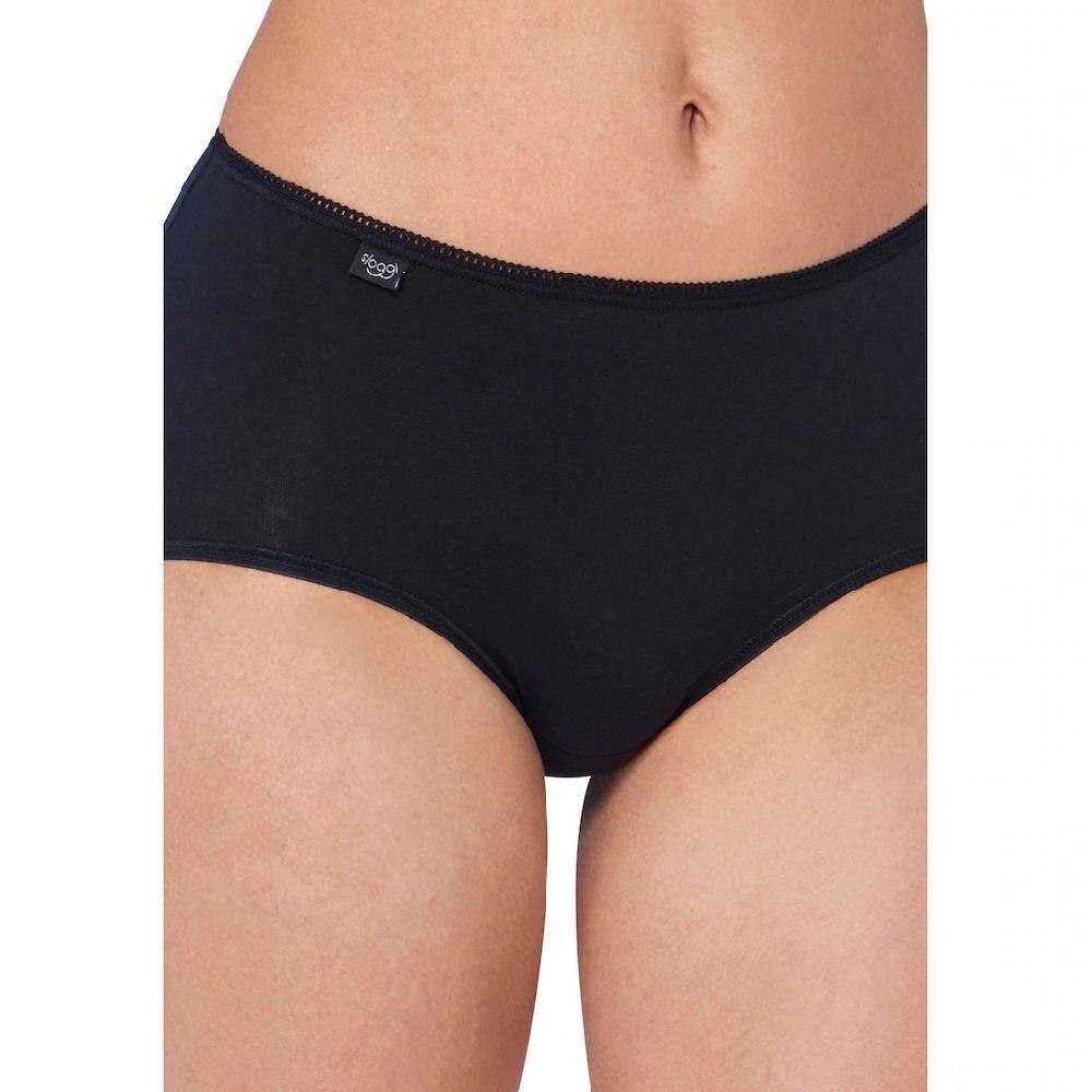 sloggi Midislip »24/7 Cotton Midi C3P« (3er Pack) mit elastischer Mäusezähnchenkante ▷ für Cyber Monday