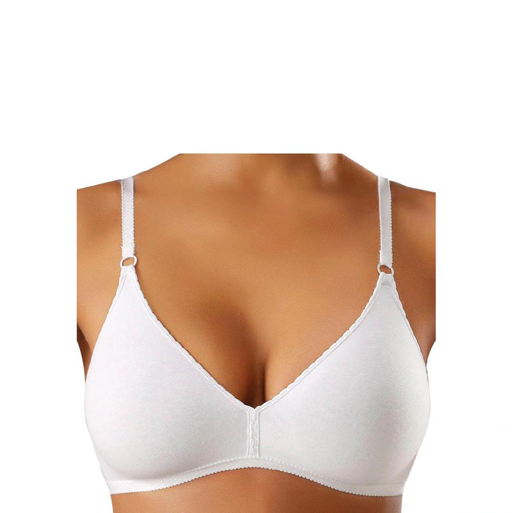 petite fleur Bralette-BH ohne Bügel aus angenehm weicher Baumwollqualität Basic online bestellen Online Outlet