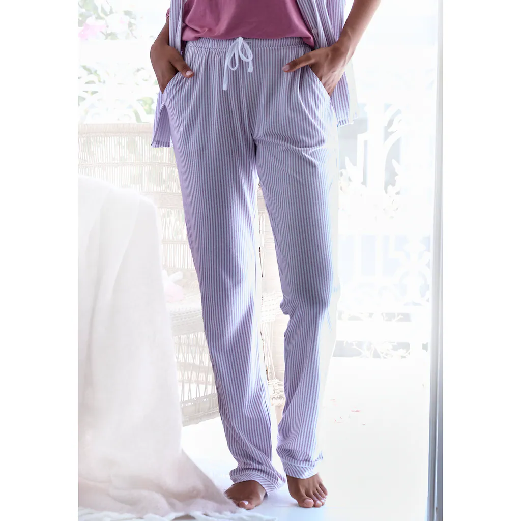 s.Oliver Pyjamahose mit seitlichen Eingrifftaschen bestellen Zeitlich begrenztes Angebot