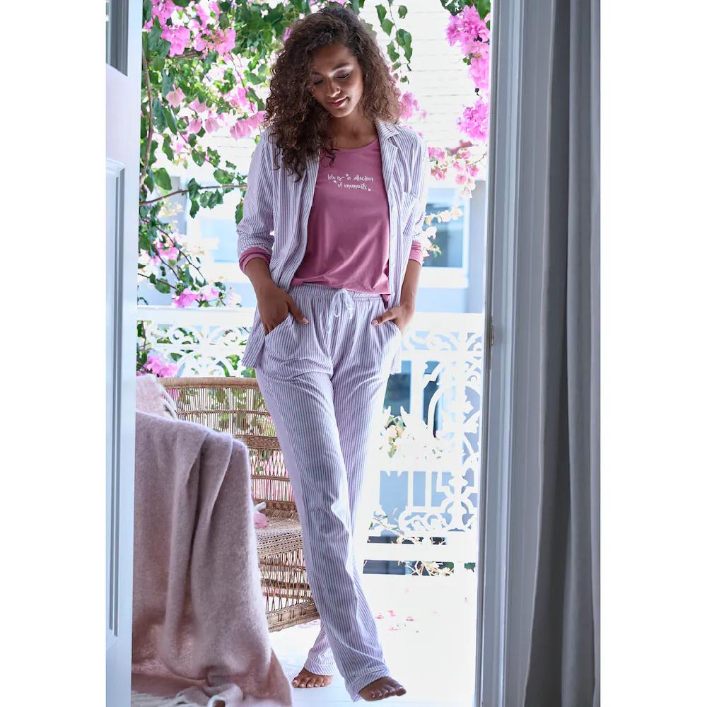 s.Oliver Pyjamahose mit seitlichen Eingrifftaschen bestellen Zeitlich begrenztes Angebot
