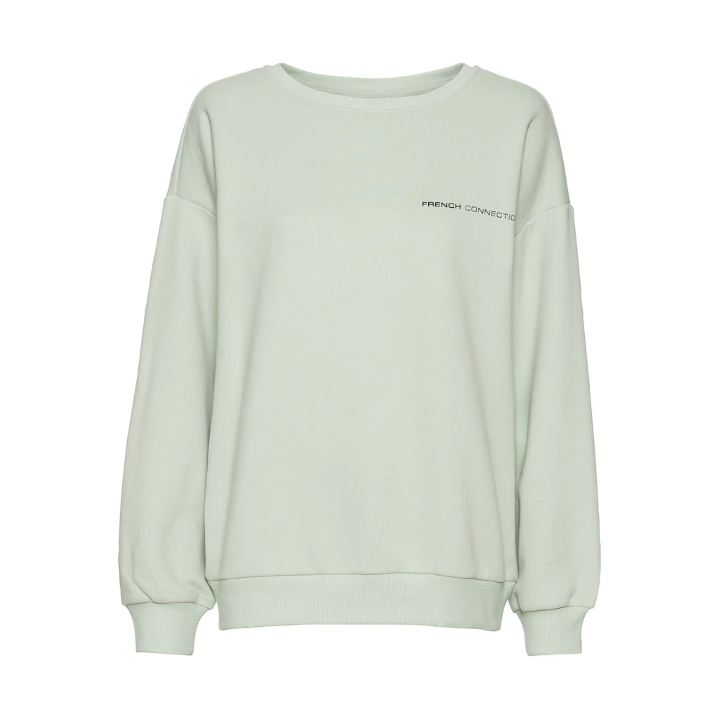 French Connection Sweatshirt mit großem Logodruck auf dem Rücken VIP-Rabatte
