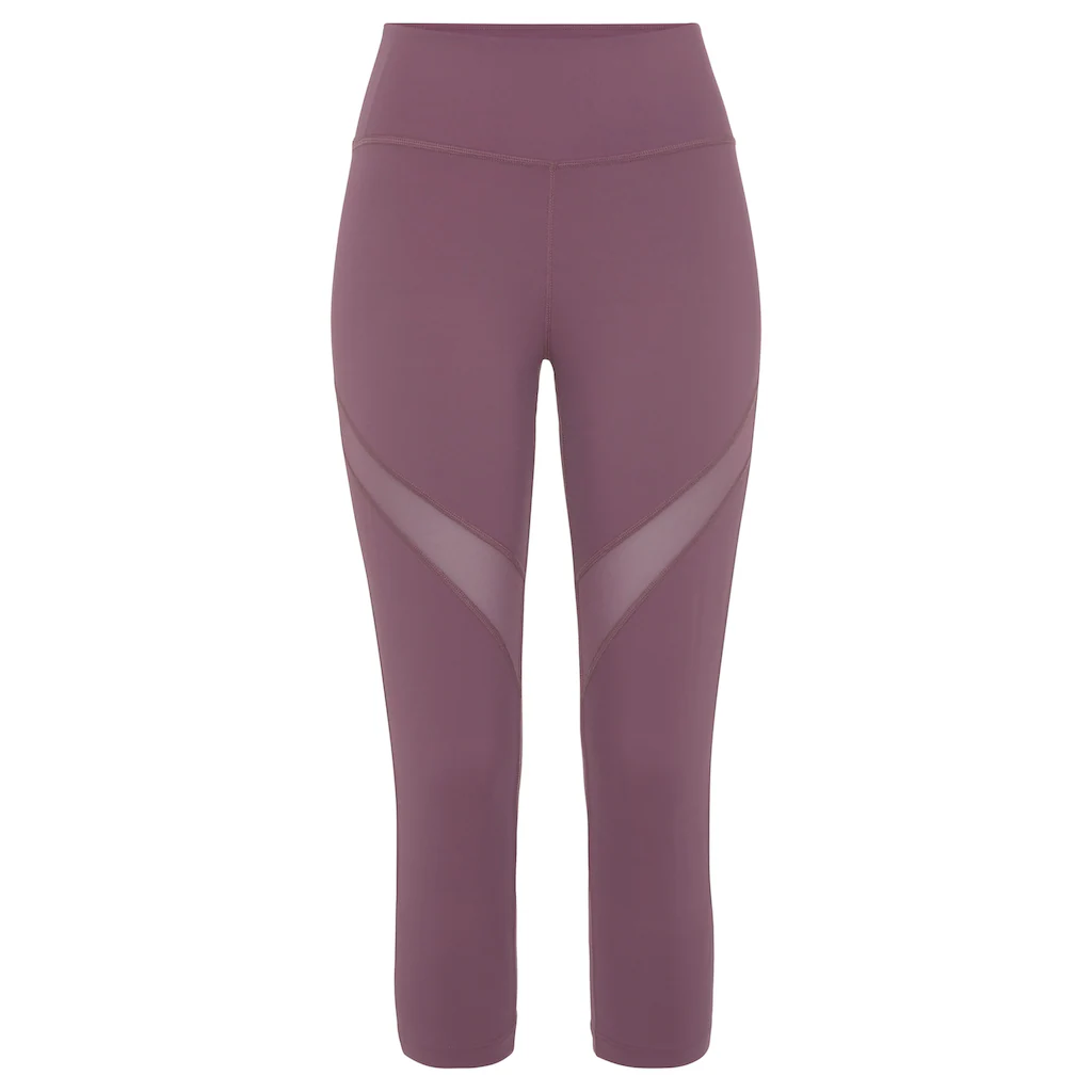LASCANA ACTIVE Caprileggings mit kleiner Raffung Loungewear Riesige Rabatte