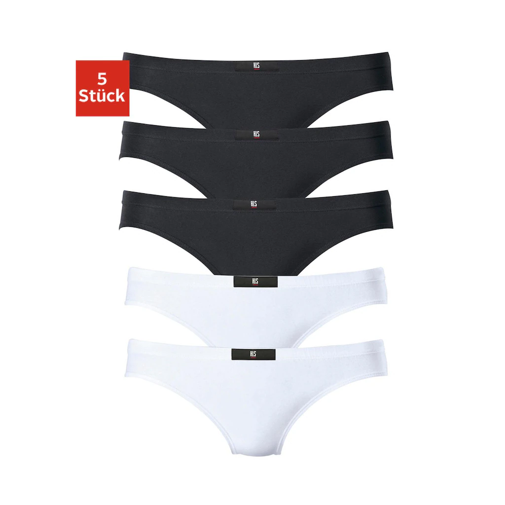 H.I.S String (5er-Pack) aus elastischer Baumwoll-Qualität kaufen 50% Rabatt für begrenzte Zeit