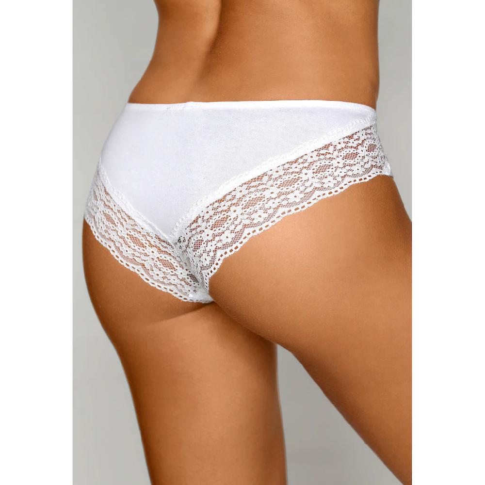 Vivance Brasilslip (3er-Pack) aus elastischer Baumwolle mit floraler Spitze ▷ für Räumungsverkauf
