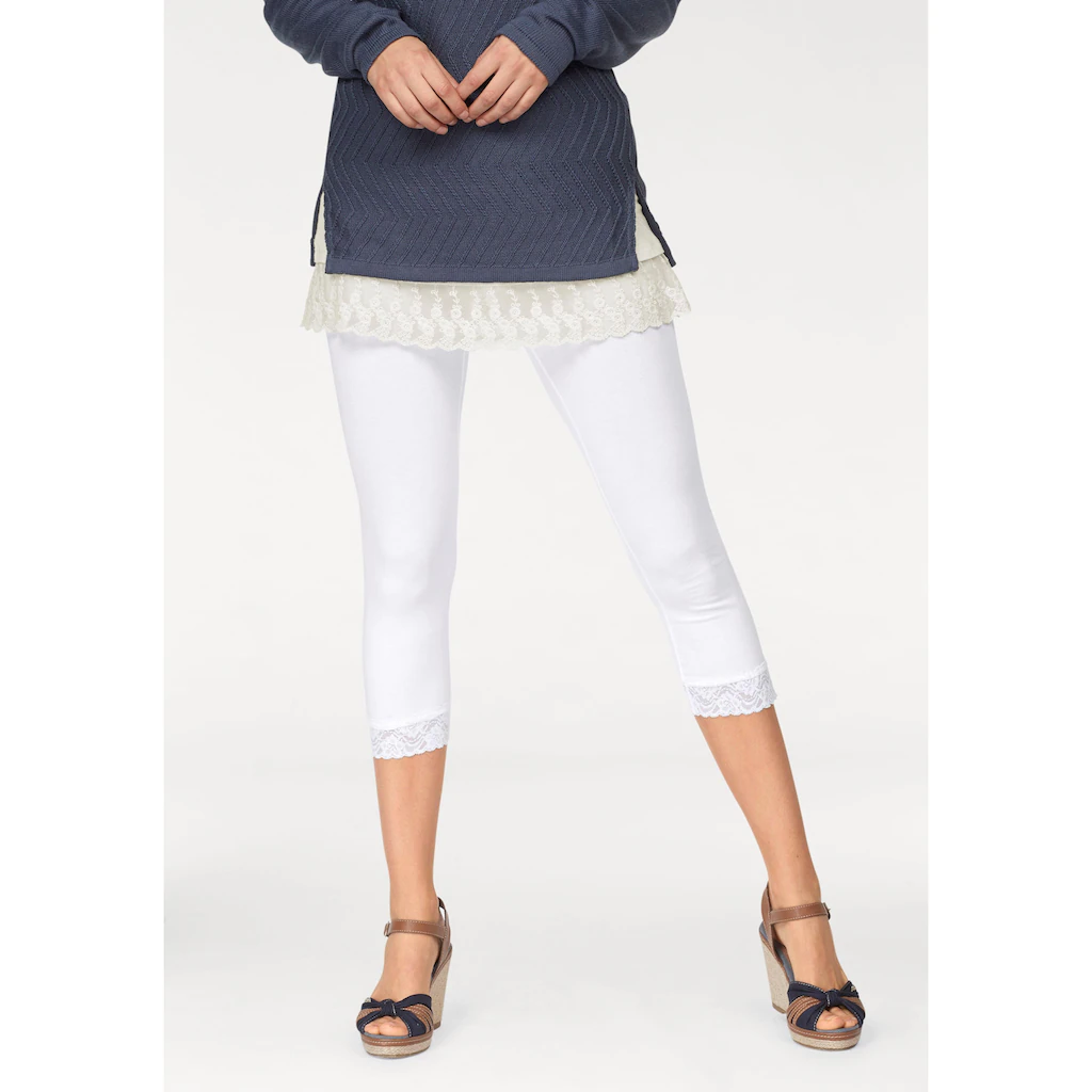Boysen's Leggings (Packung 2er-Pack) mit Spitze Kauf eins, bekomm eins gratis