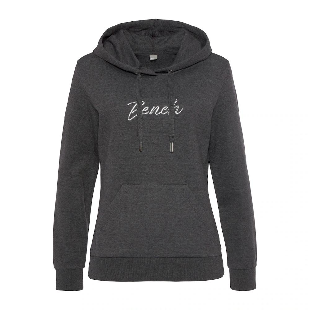 Bench. Loungewear Kapuzensweatshirt mit glänzender Logostickerei Loungewear Loungeanzug Neueste Stile