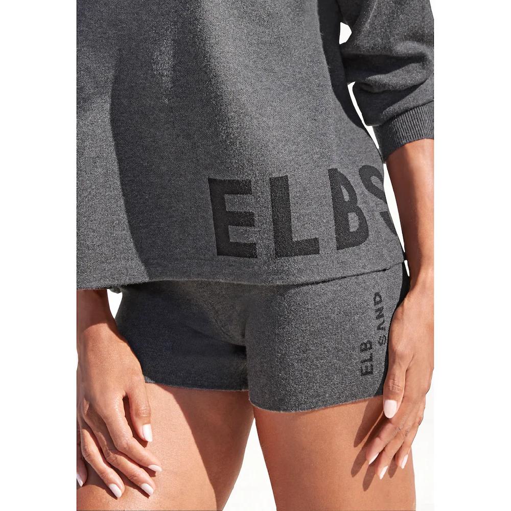 Elbsand Strickhose aus hochwertigem Strick mit Logostickerei Loungewear Vierteljährliche Förderung