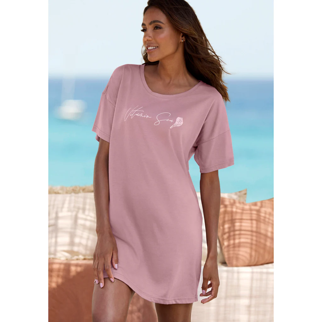Vivance Dreams Sleepshirt mit schönem Frontprint ▷ für Clearance-Verkauf